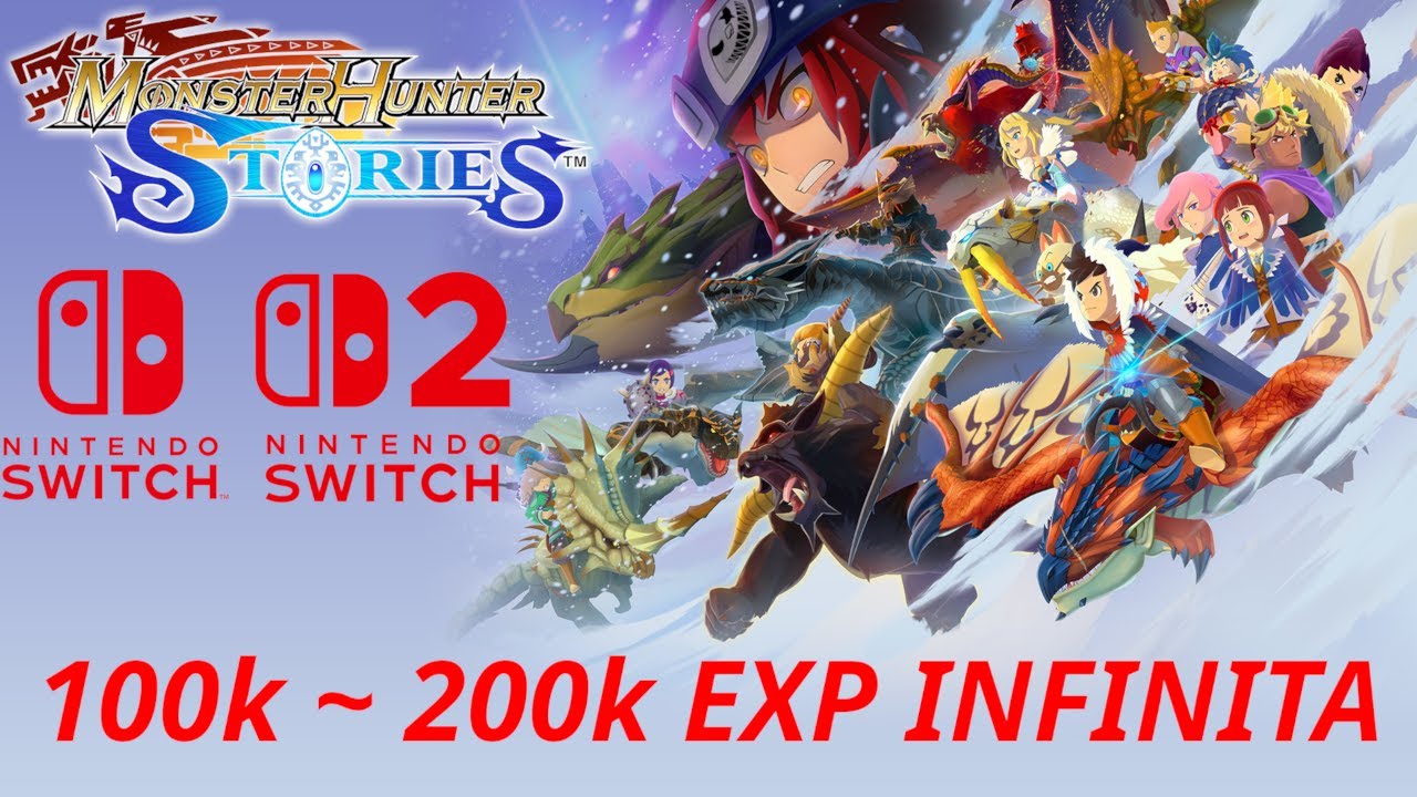 TUTORIAL EXP INFINITA | Monster Hunter Stories 1 (Switch)