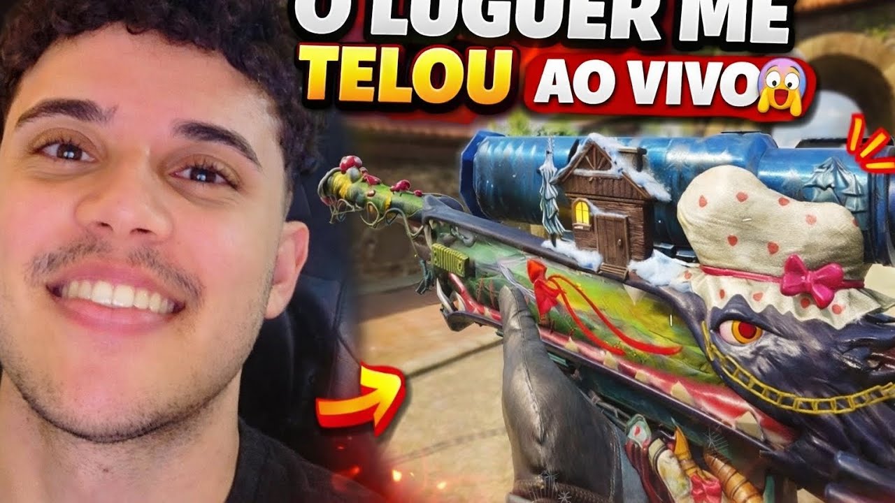 FUI TELADO POR UM DOS MAIORES STREAMERS/INFLUENCIE BR DE CODMOBILE  AO VIVO😱 @LuguerYT 