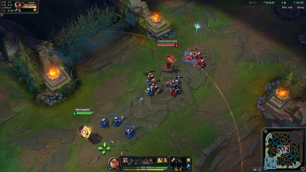 God Fist vs Muay Thai Lee Sin