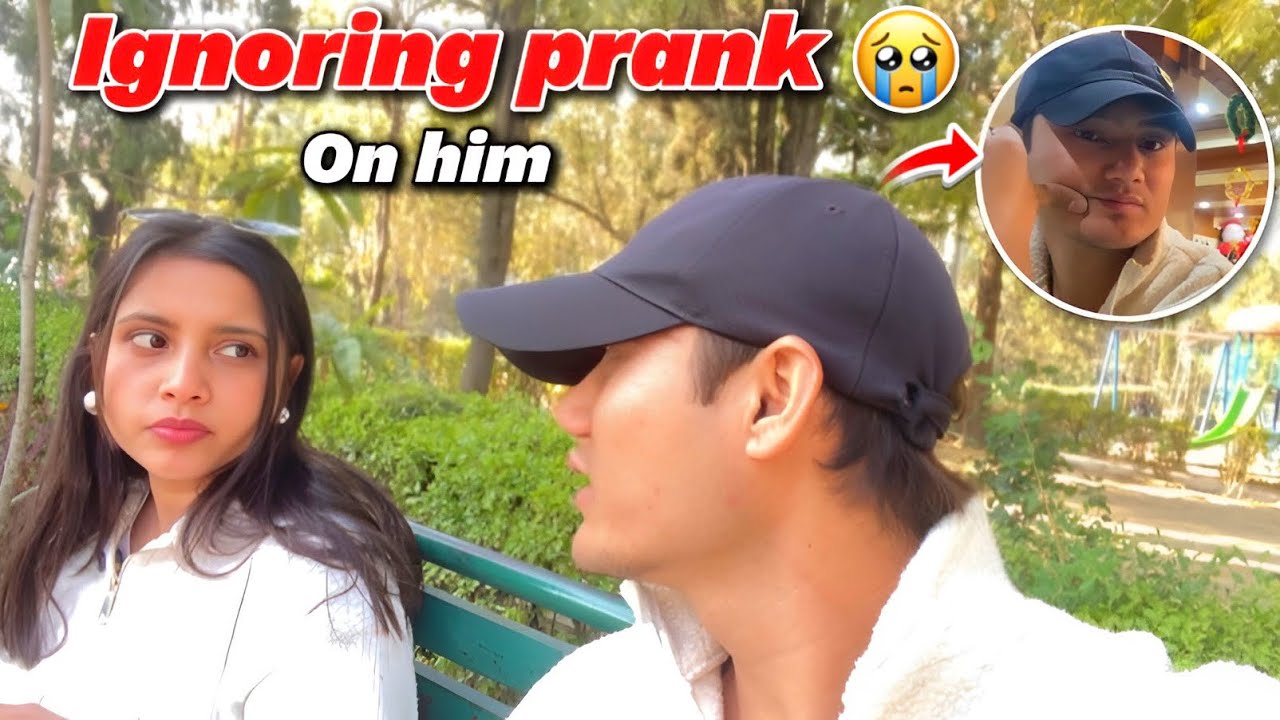 Ignoring prank on my boyfriend || Prank gone wrong 🥲