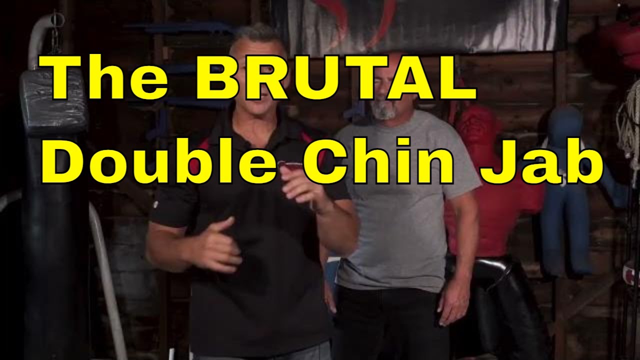 One Shot Knock Out Technique:  The Brutal Double Chin Jab