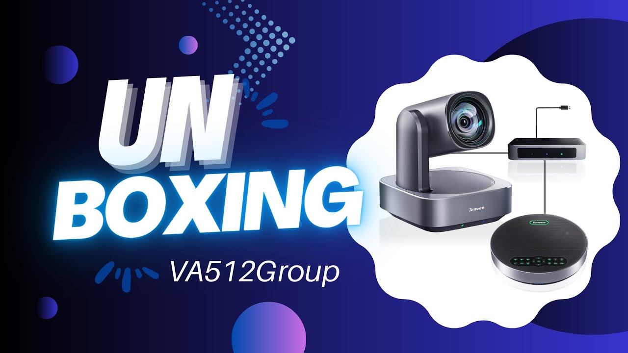 【UNBOXING】 Tenveo VA512Group | 12x Optical Zoom 4K Conference Camera | Ultimate Meeting Setup