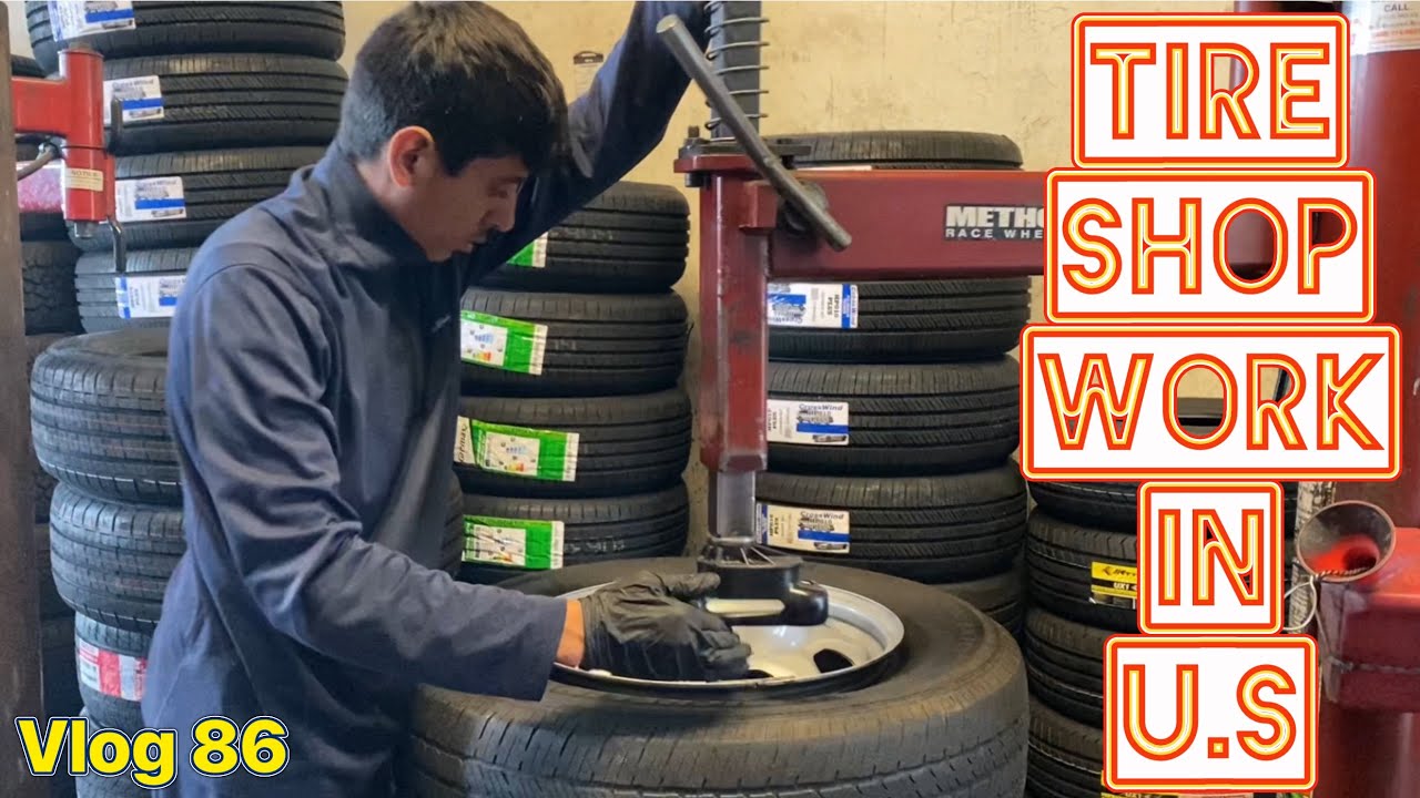 Work at Tire Shop in America