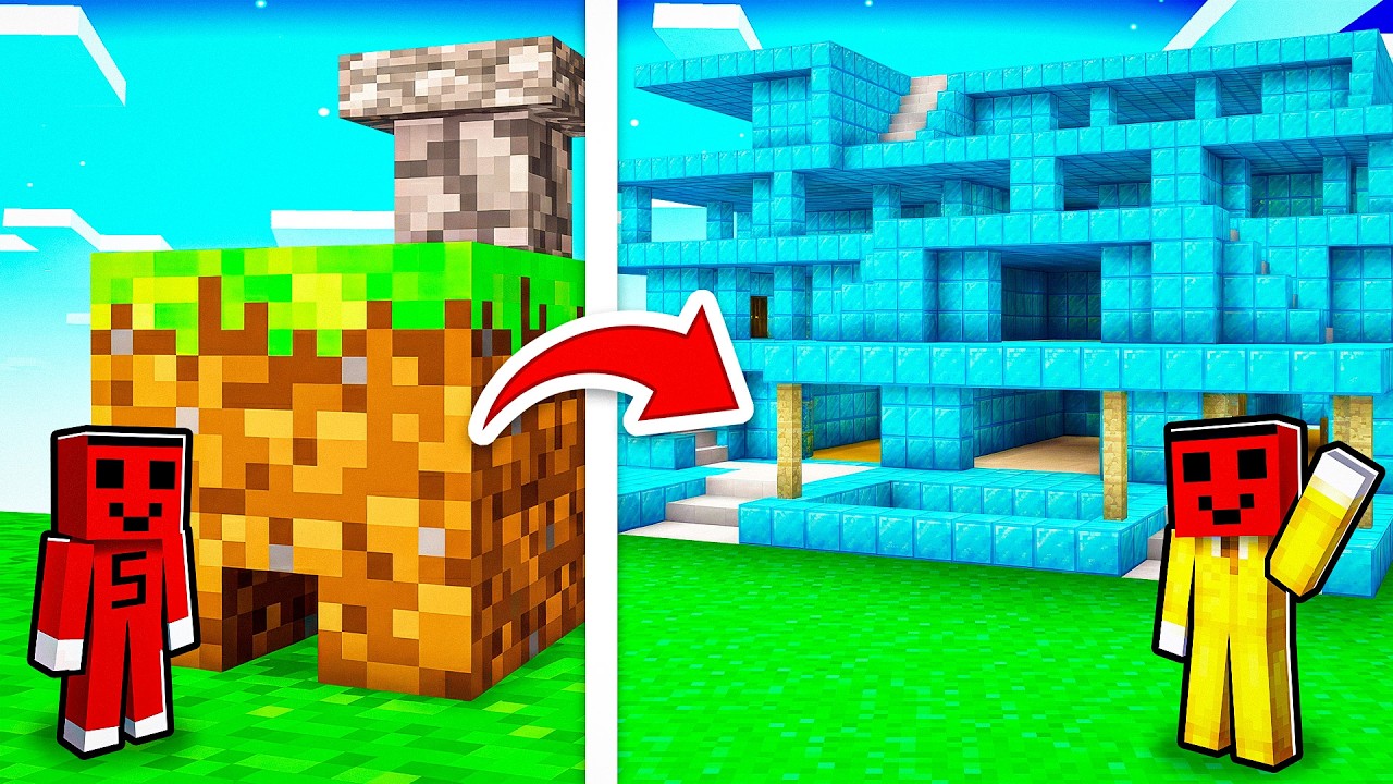 FAKİR EV vs ZENGİN EV !! - Minecraft