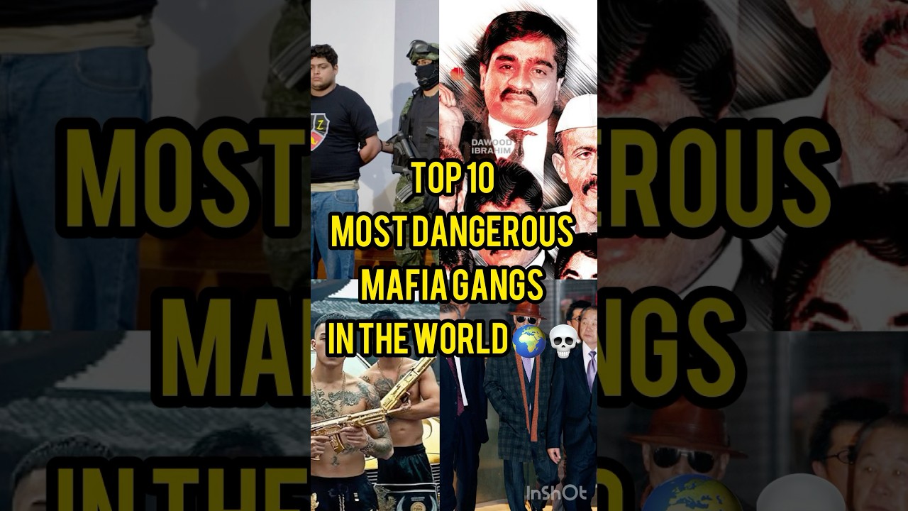Top 10 Most Dangerous Mafia Gangs in the World 🌍💀