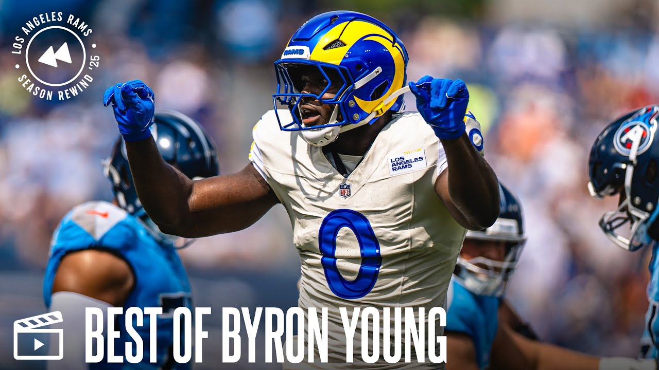 Byron Young's Top Plays From The 2025 Season