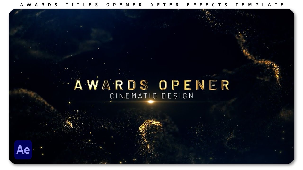 Awards Titles Opener - After Effects Template | Free Download | Templates for Creators