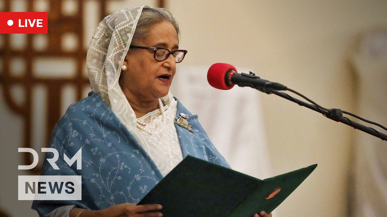 LIVE: Exiled Former Bangladesh PM Sheikh Hasina Gives Virtual Address from New Delhi | AC1G