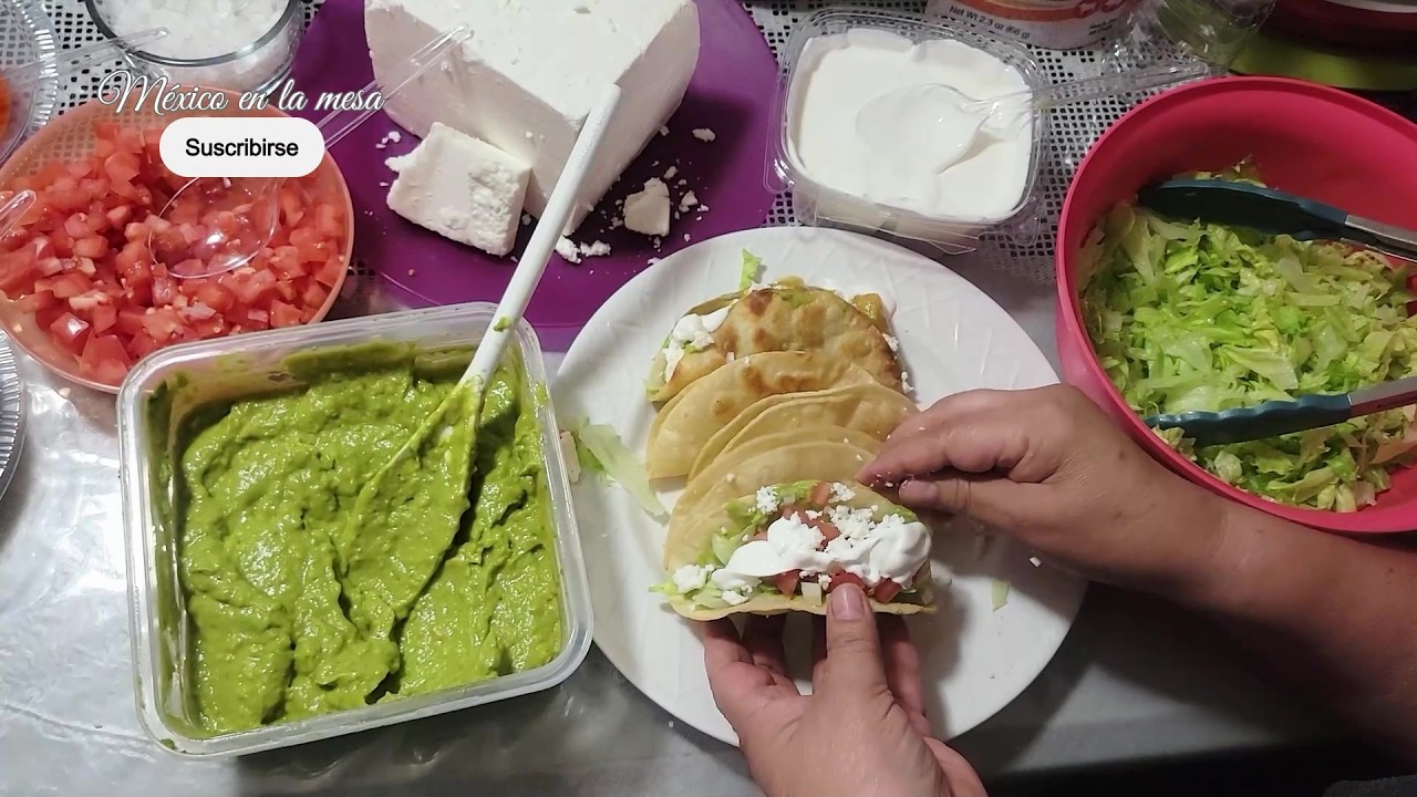 Ricos Tacos De Aguacate 🌮🥑 | F&aacute;ciles De Preparar | M&eacute;xico en la mesa
