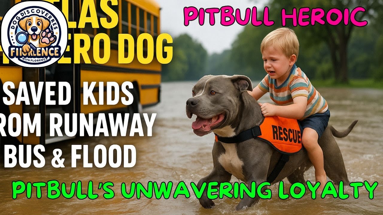 Atlas the Pitbull &ndash; The Incredible True Story of the Dog Who Stopped a Runaway School Bus
