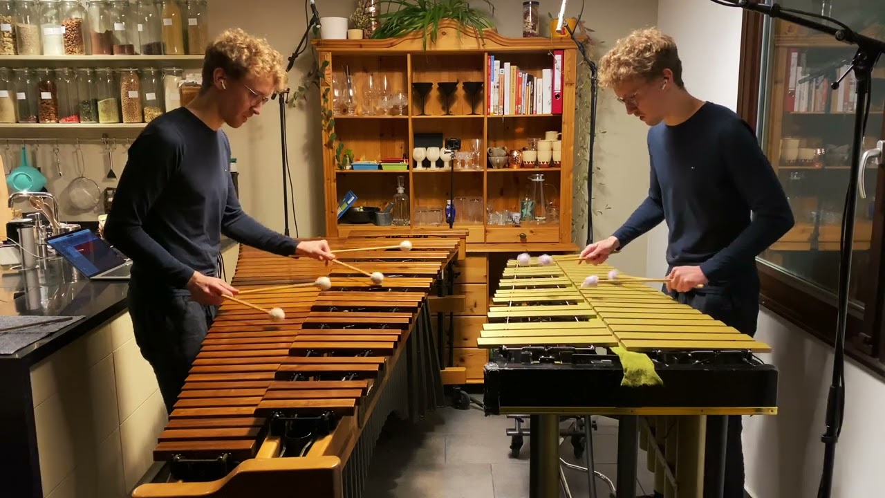 Anders Koppel - Toccata | played by 2x Leo Waltersdorfer