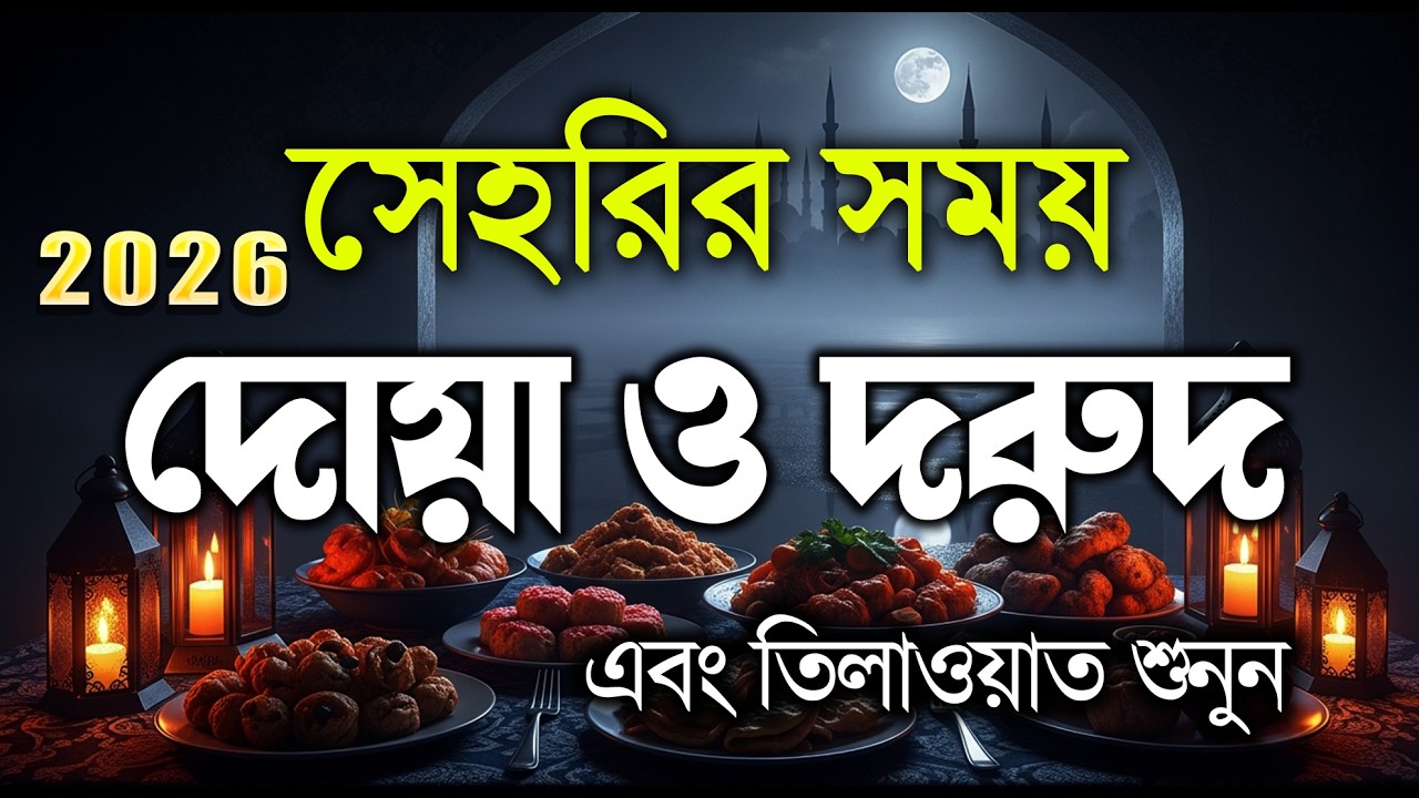 রমজানের দোয়া ও দরূদ শরীফ শুনুন Dua For Ramadan | | Most Beautiful Doa For Ramadan 2026