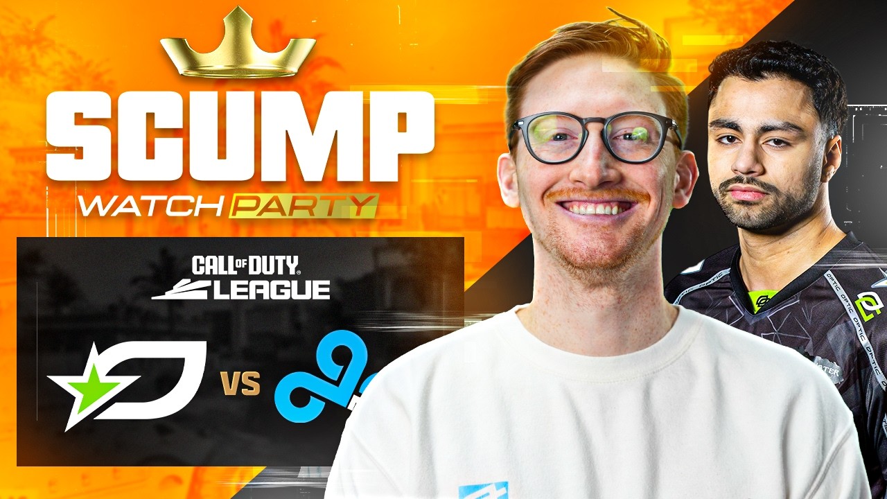 🔴LIVE - SCUMP WATCH PARTY!! OpTic TEXAS VS C9 NEW YORK | CDL MAJOR 2 QUALIFIER WEEK 2
