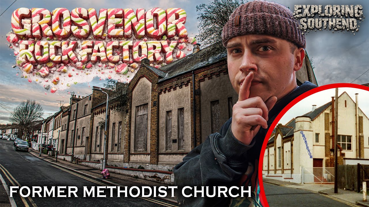 Abandoned Southend Rock Factory (Derelict Church) 