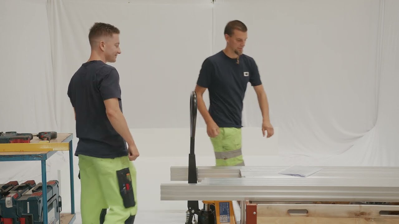 BORNER Éléments de construction VARIAFLOOR Video de montagel