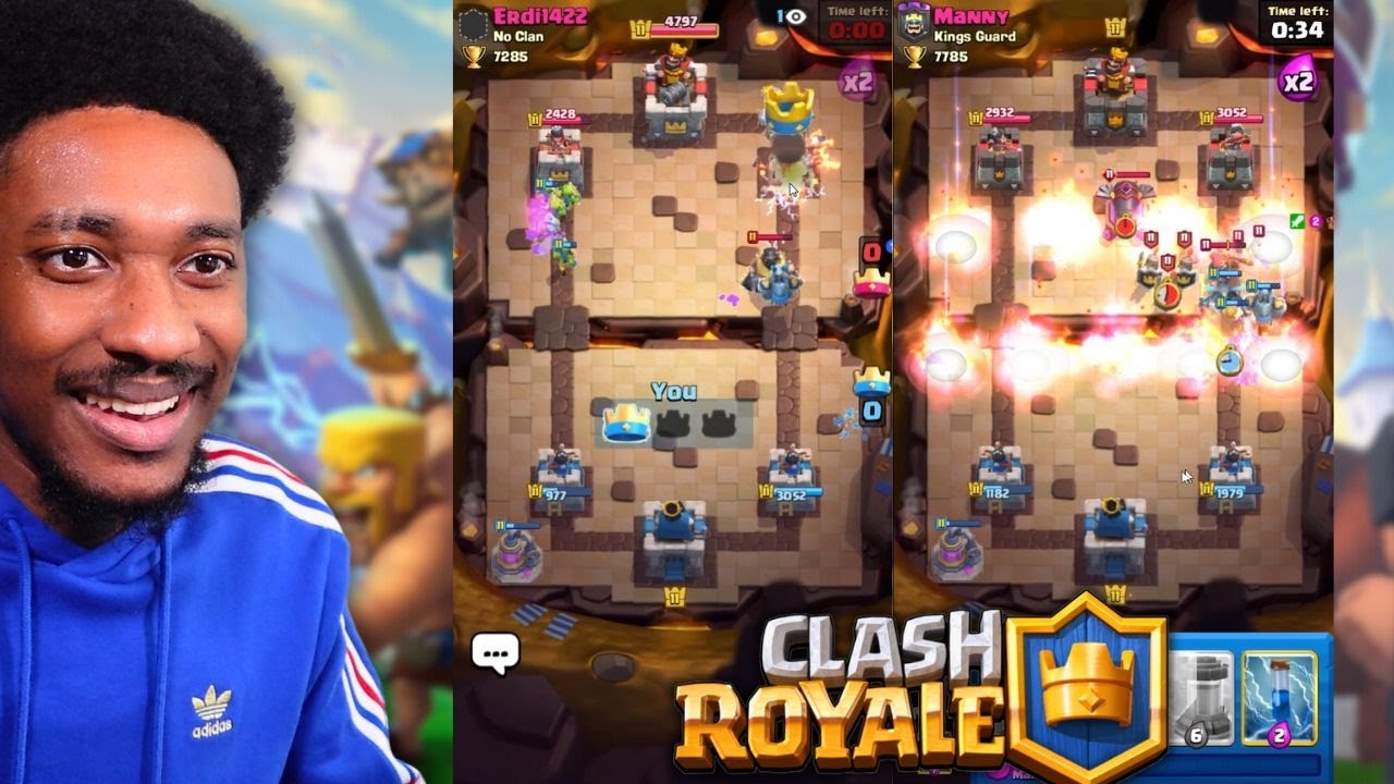 Da Bronco Plays Chat in Clash Royale!