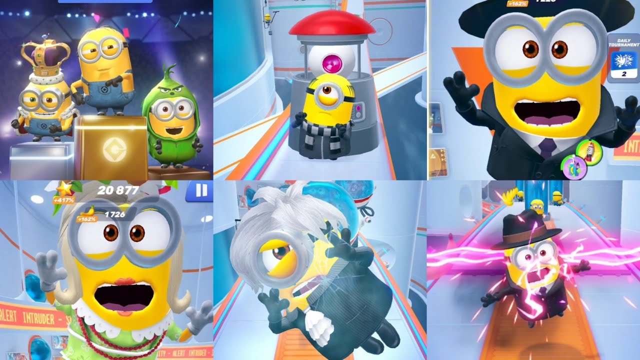 Artist Stuart vs Spring vs Spy vs Despicable Mel | New Minion rush |