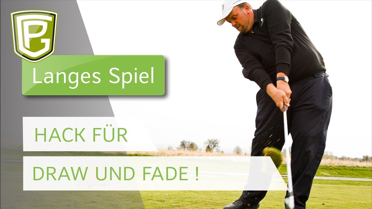 Ballflug Golf - DRAW und FADE bewusst spielen!!