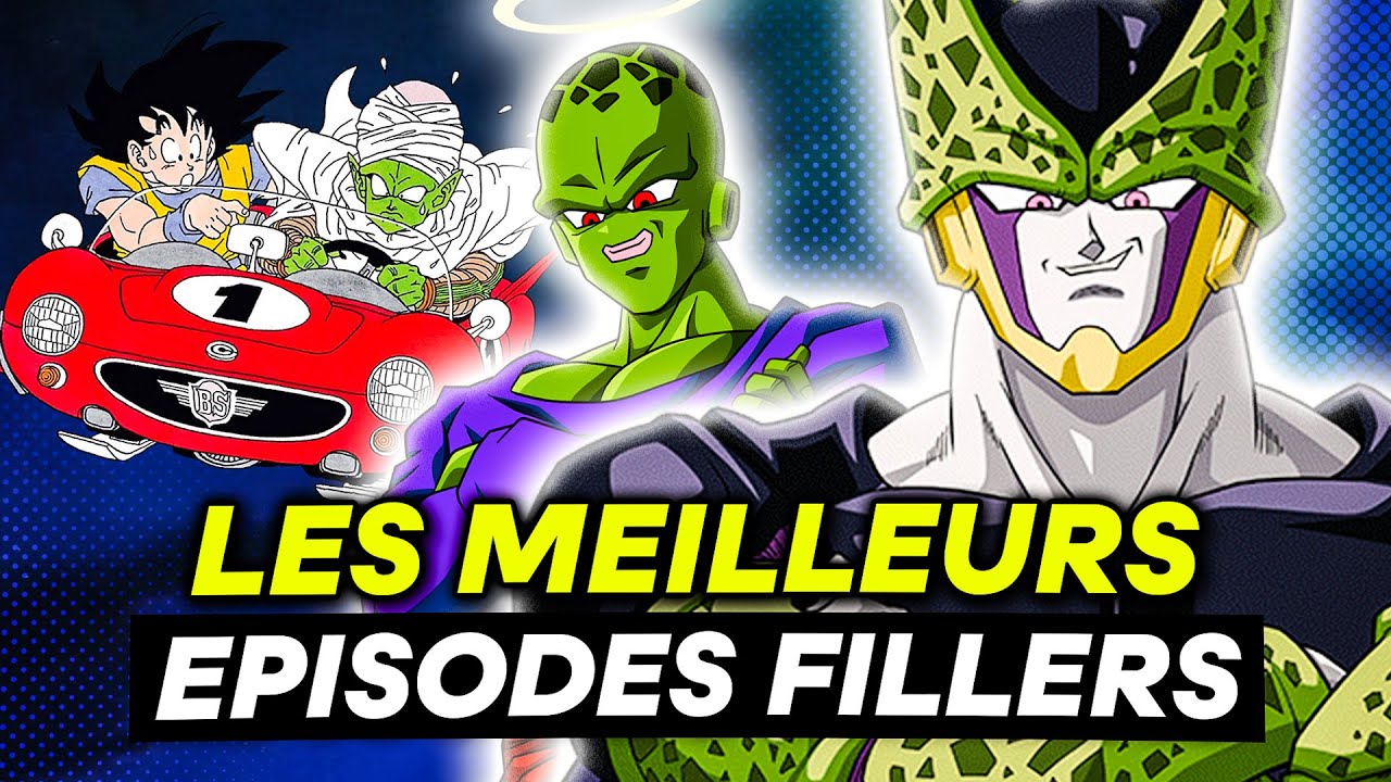 LES 10 MEILLEURS ÉPISODES FILLERS de DRAGON BALL #DBTop
