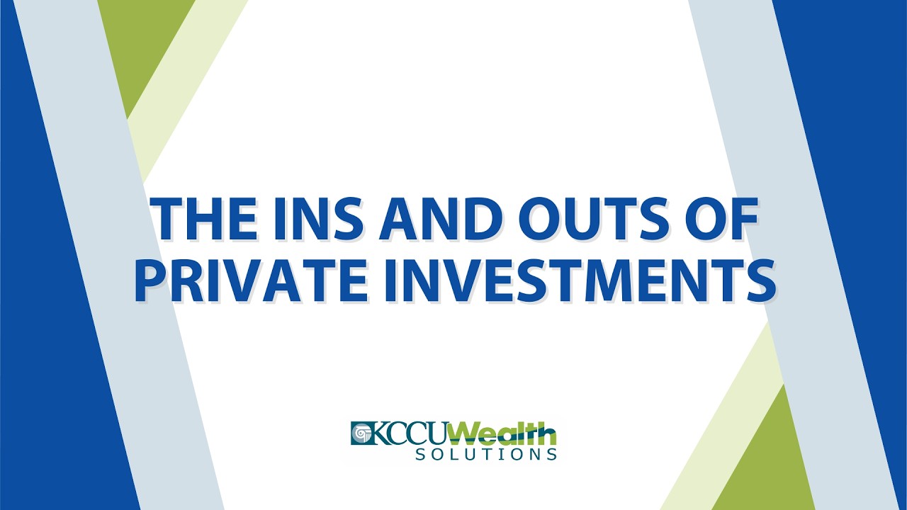 The ins and outs of private investments