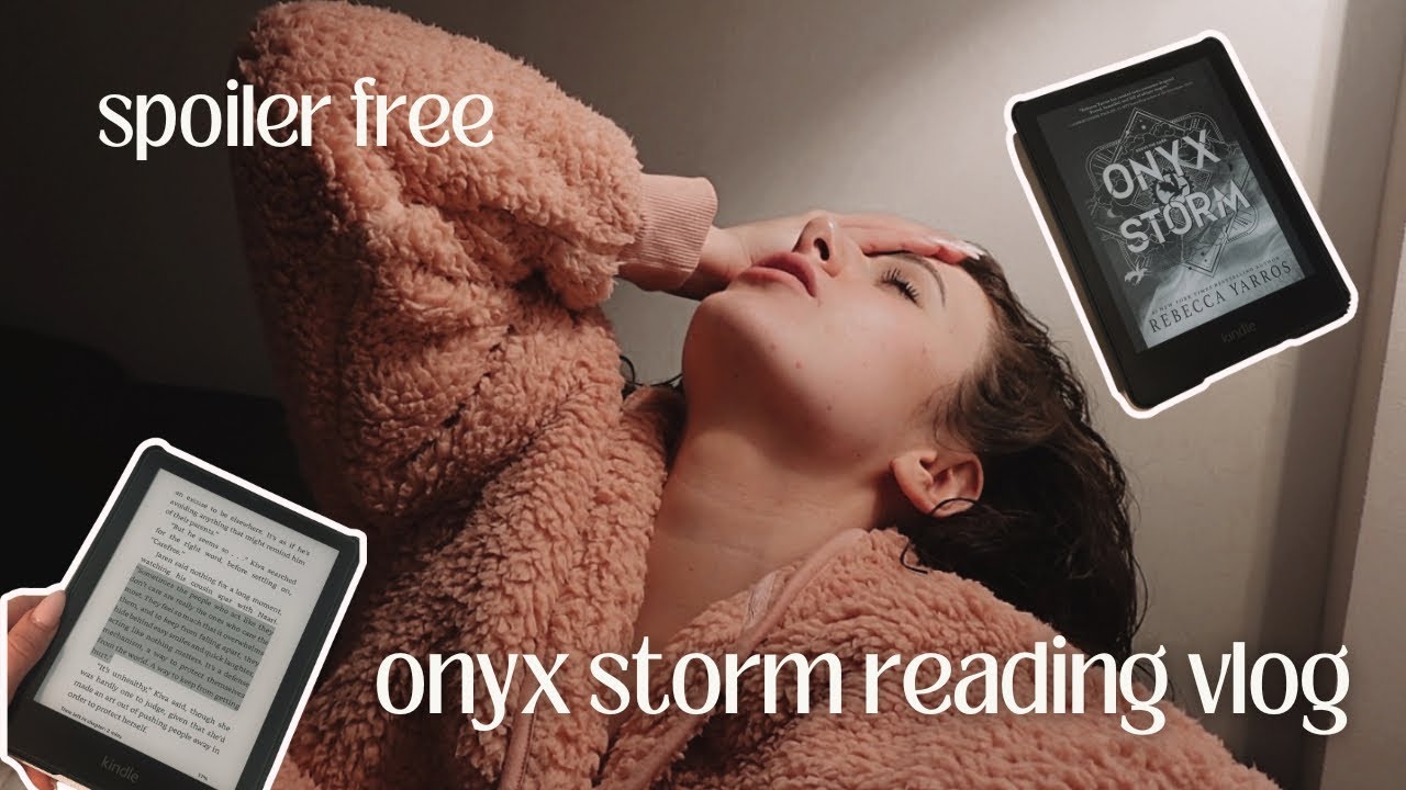 spoiler free onyx storm reading vlog! 🐉⚡️