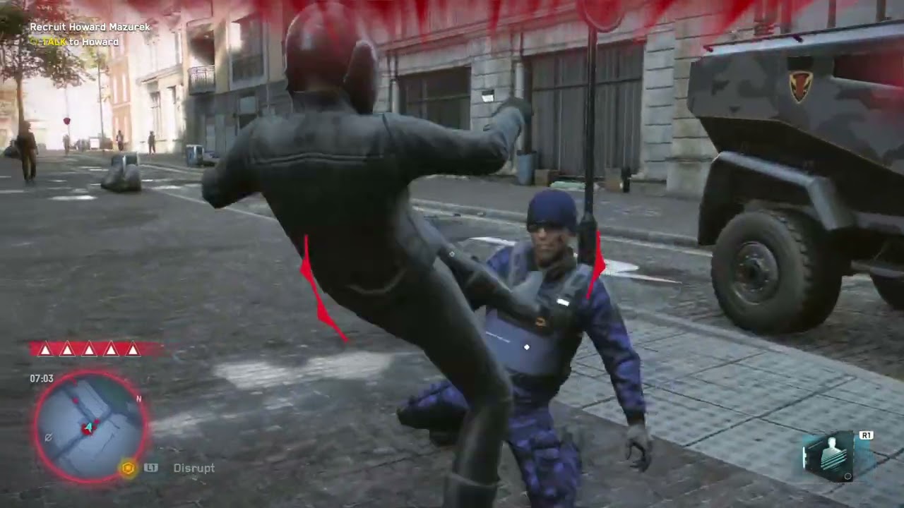 Watch Dogs Legion police fight