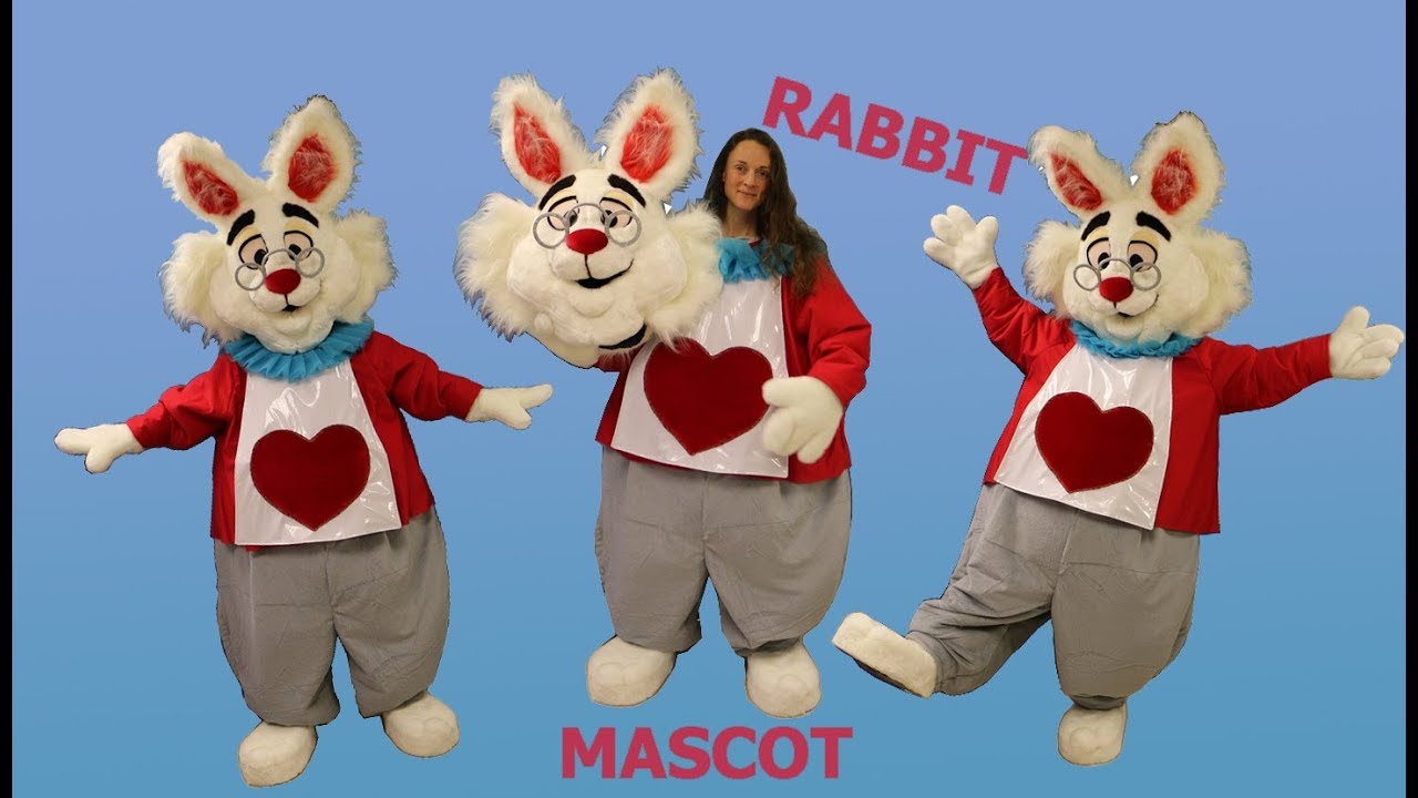 Rabbit mascot costume suit up | Character cosplay | Mascot maker #mascot #rabbit mascot costume
