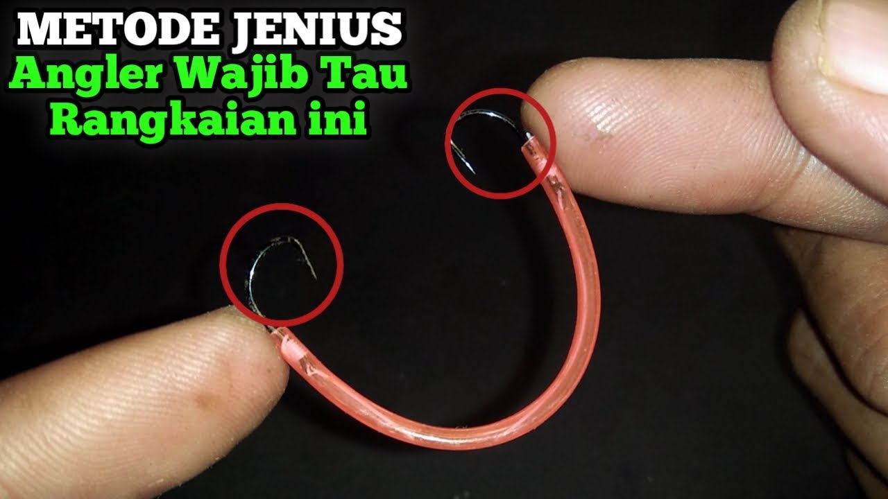 METODE JENIUS !! Wajib Para Angler Tau Trik Cara Membuat Rangkaian Pancing Anti Melintir