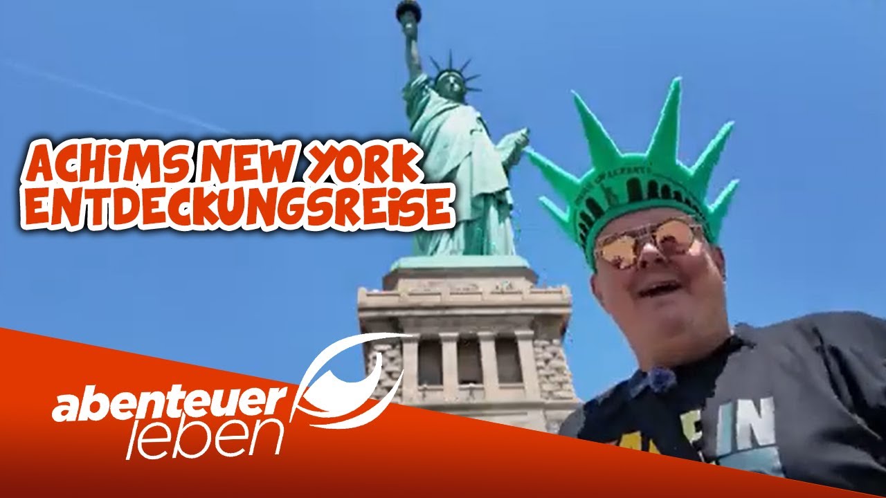 Achim M&uuml;ller st&uuml;rzt sich ins New Yorker GET&Uuml;MMEL! Alles LIVE, statt nur im FILM! | Abenteuer Leben