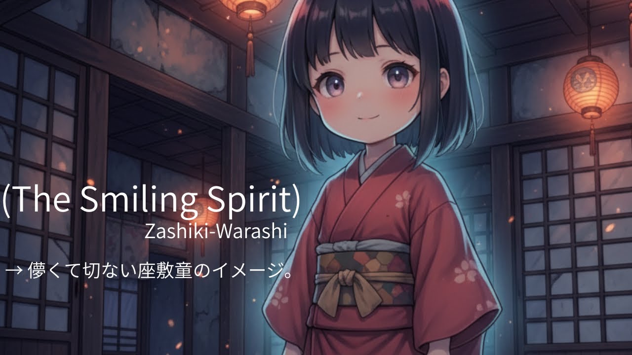 Zashiki-Warashi &ndash; A Mysterious Spirit of Blessings | AI Music Video座敷童子 &ndash; 福をもたらす神秘の精霊 | AIミュージックビデオ