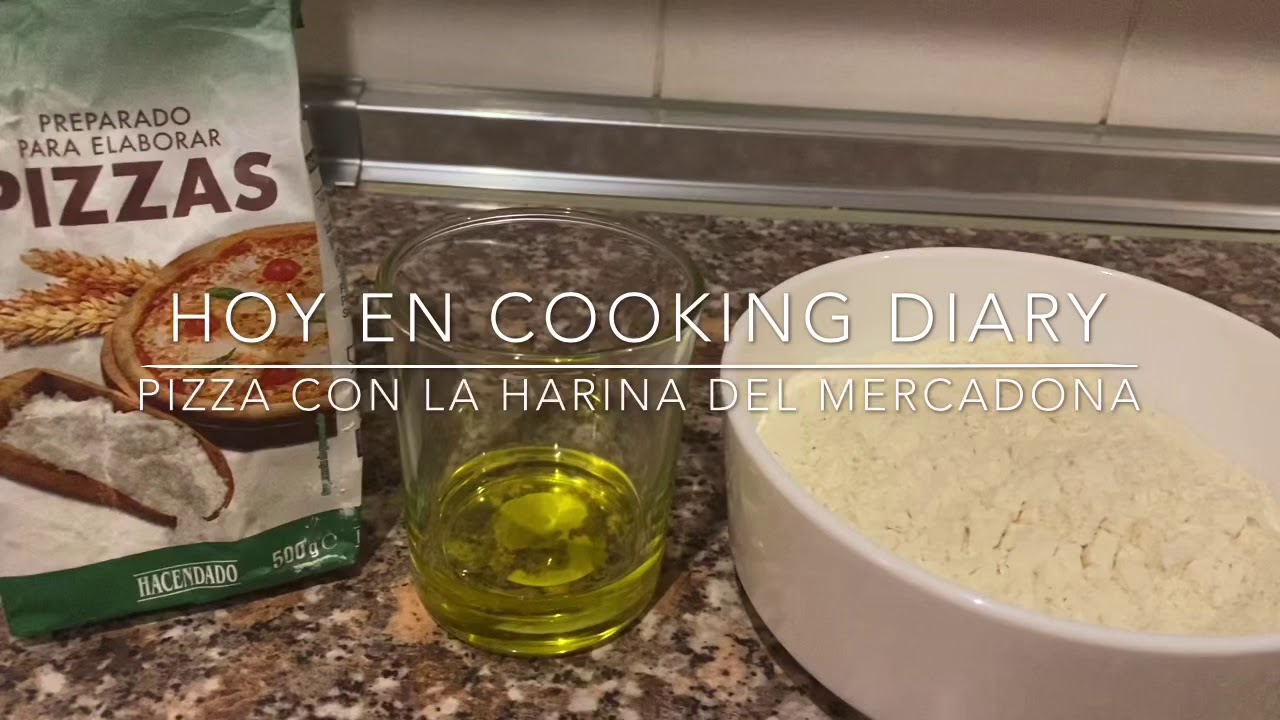 👩🏼‍🍳🍕Pizza con la harina del Mercadona👩🏼‍🍳🍕