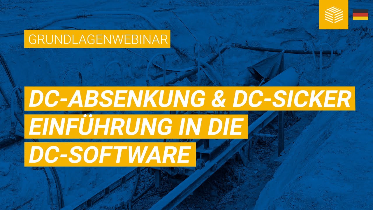 DC-Absenkung und DC-Sicker | Eine Einf&uuml;hrung in die DC-Software
