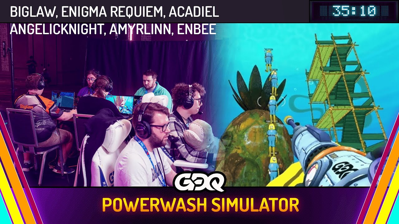 PowerWash Simulator by Biglaw, Enigma Requiem, Acadiel, AngelicKnight, Amyrlinn, enbee in 35:10