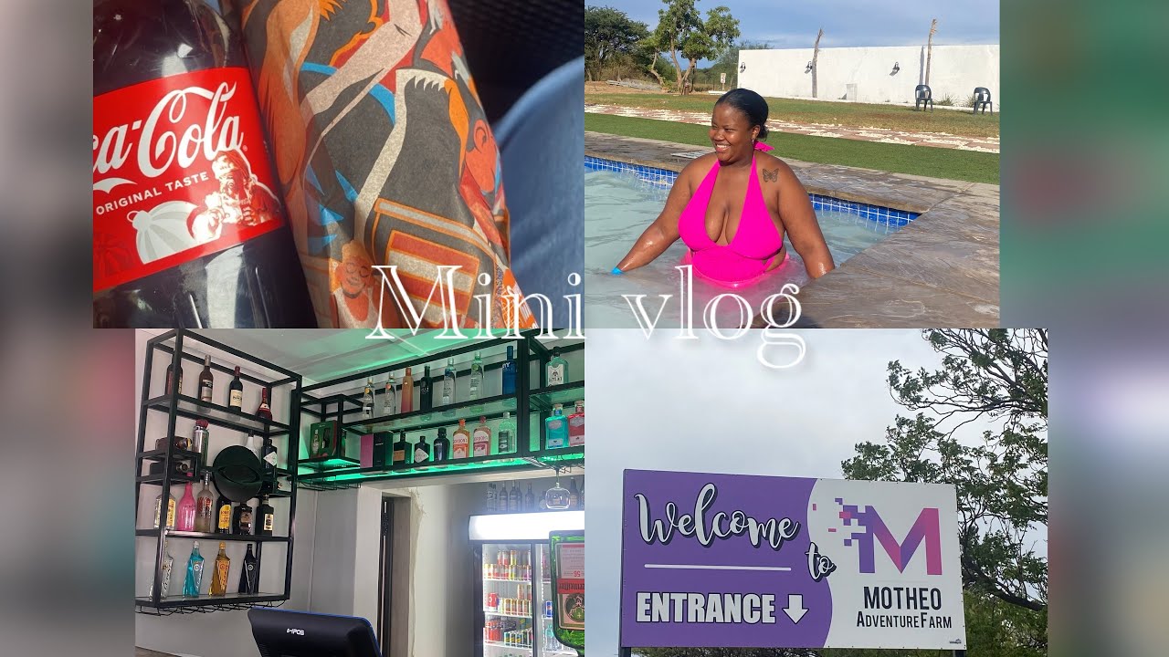 Mini vlog||Shot’left to Motheo Adventure Farm❤️|| Come with us 🫶🏽😝