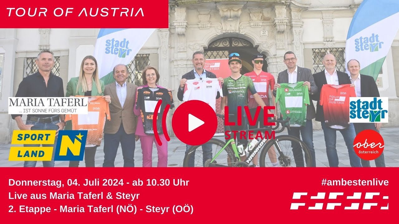 2. Etappe - Tour of Austria 2024