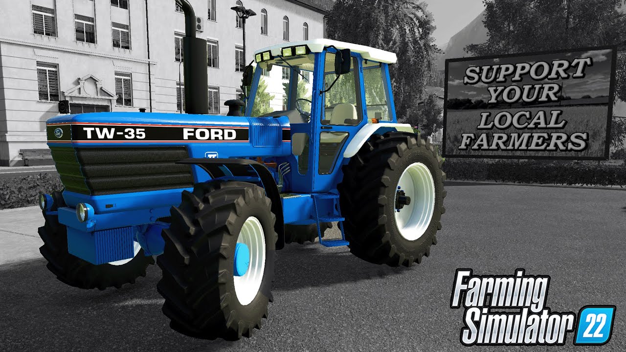 HAS FARMING SIMULATOR 22 FINALLY GOT A TW35? | Farming Simulator 22 mod review