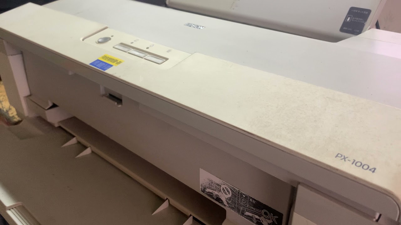 Reset Epson Epson px1004 Waste ink pad counter easy