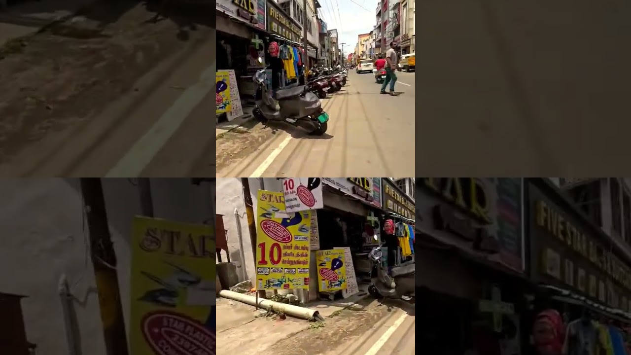 Coimbatore City Walking Video 🔥🔥 Tamilnadu 🚍🚍 India ⚡🔥 #coimbatorecity #coimbatore #kovai #city