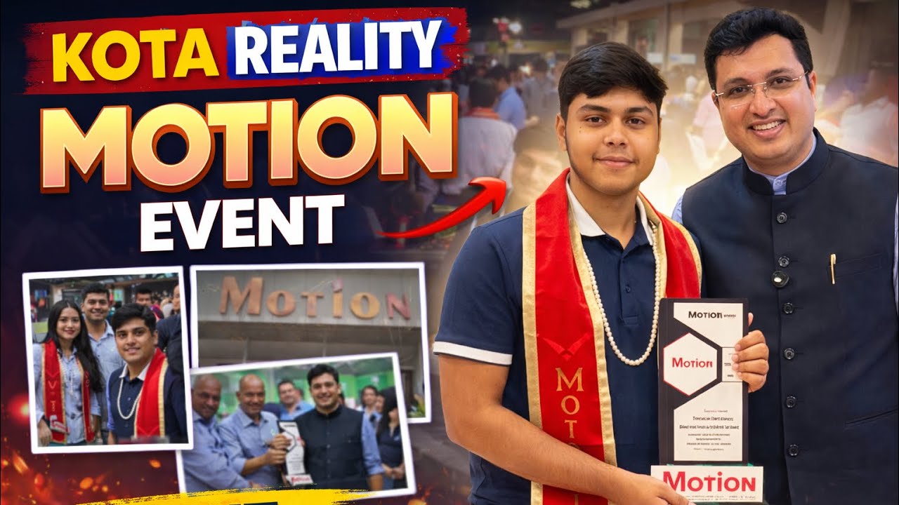 Kota Reality 😳 | Motion Event Truth Nobody Tells You 