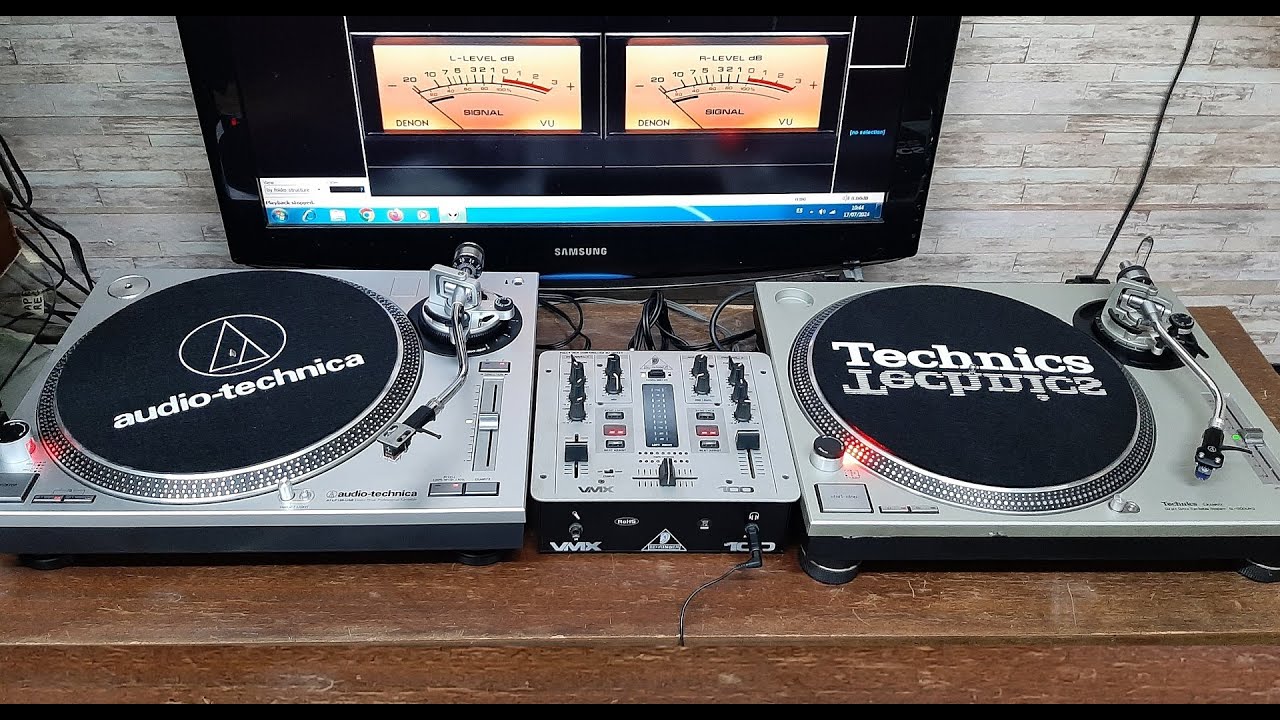 Technics SL-1200MKII + Audio-Technica AT-LP120 usb. características, similitudes y diferencias