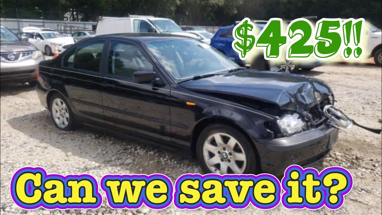 $425 Copart E46 325i find. Easy fix? 