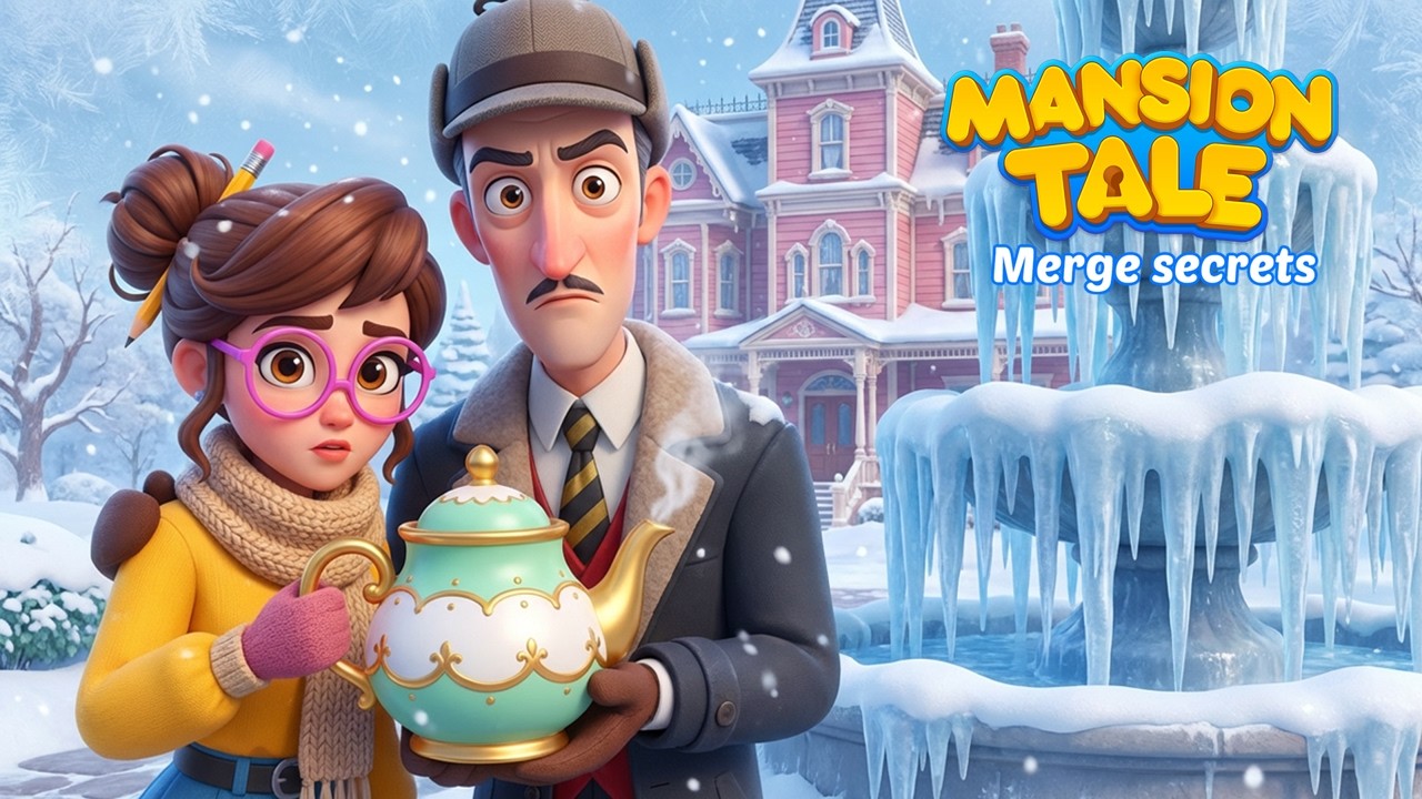 Mansion Tale: Merge Secrets Gameplay