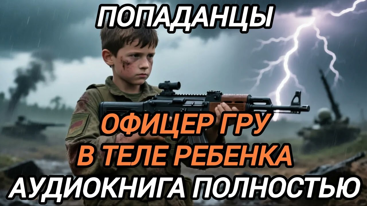 Аудиокнига ПОПАДАНЦЫ В ПРОШЛОЕ: ОФИЦЕР ГРУ ПОПАЛ В ТЕЛО РЕБЕНКА