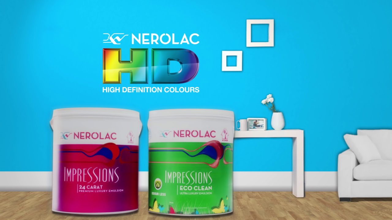 Nerolac Impressions Paints – Beautify your Home & your HD Impression Paint Wall with low VOC Paints