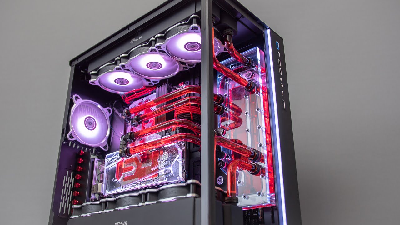 Timelapse Build Lian Li O11D XL ROG Themed + PC Porn