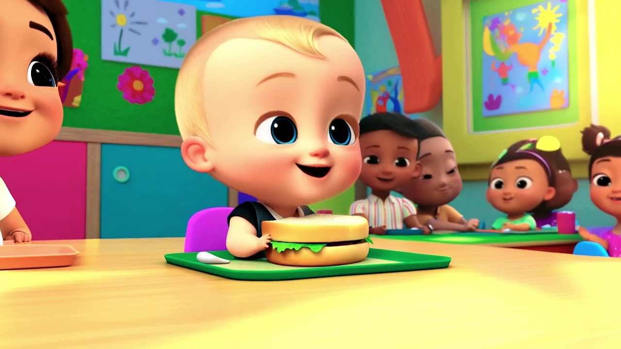 🍎🥪 Sharing is Caring at Lunchtime! Kids Song | School Friends & Kindness!