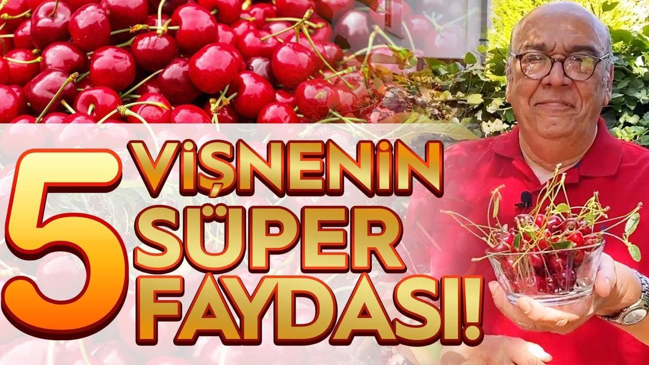 VİŞNENİN 5 S&Uuml;PER FAYDASI! - (G&uuml;nde Ne Kadar Vişne Suyu İ&ccedil;meliyiz?) / 5 Dakikada Sağlık