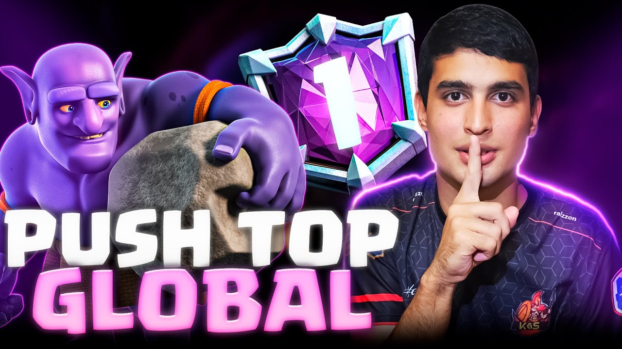 PUSHZÃO NO TOP GLOBAL EM BUSCA DO TOP 50 NO CLASH ROYALE!