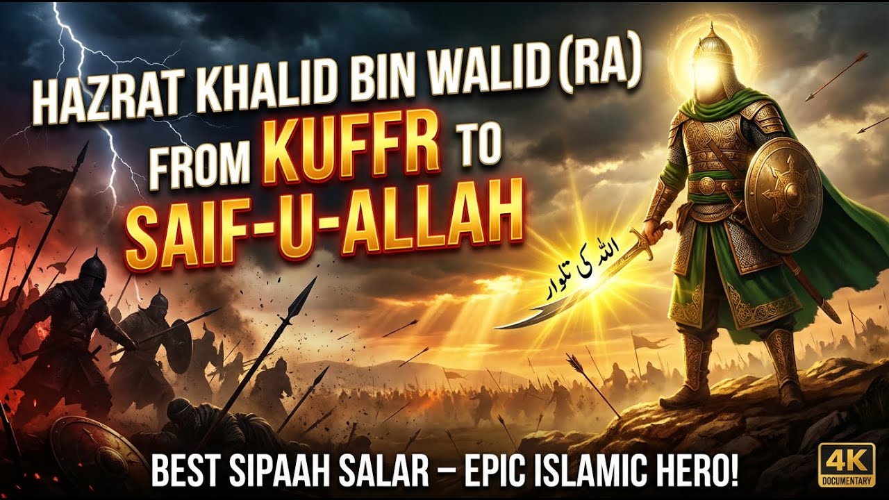 Khalid bin Waleed RA The GREATEST Warrior in Islamic History