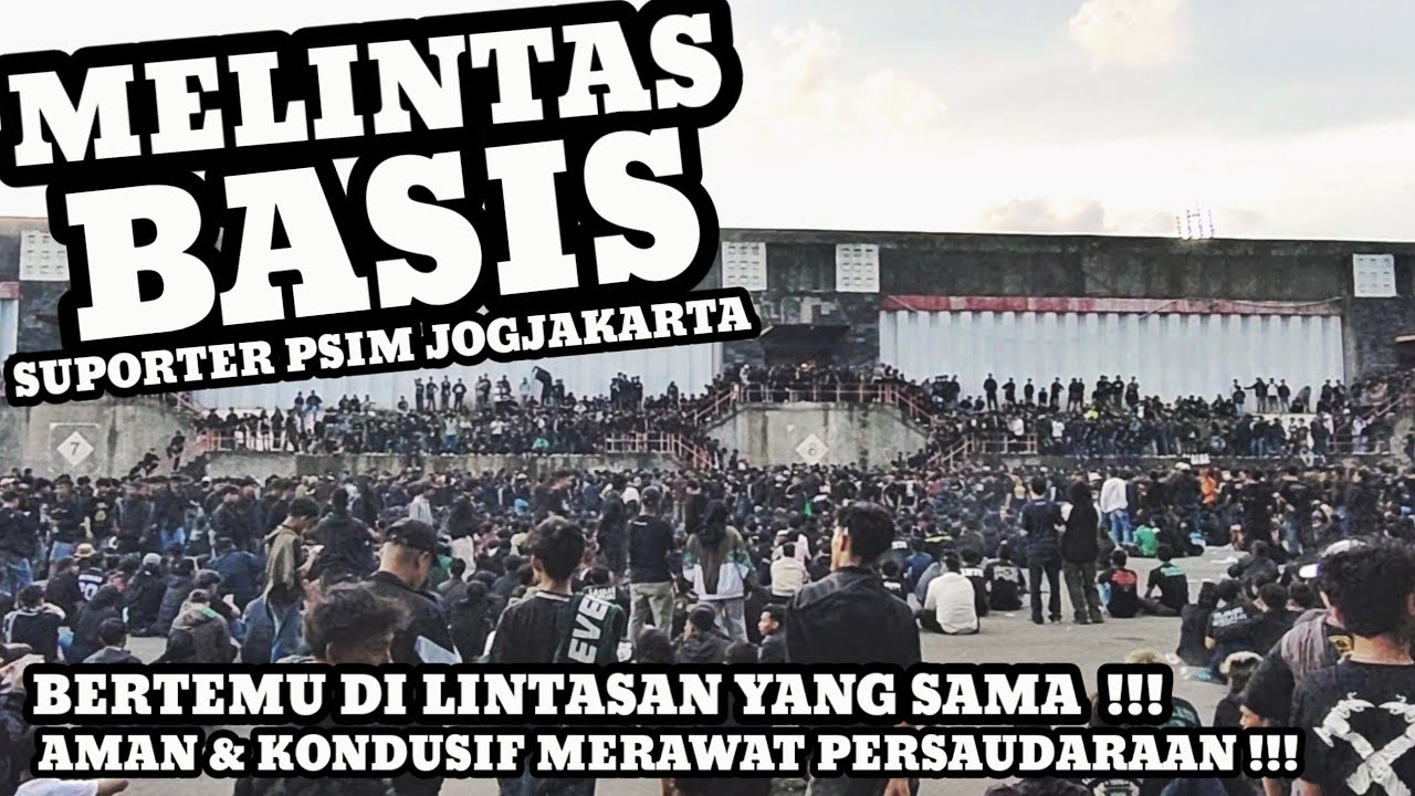 MELINTASI BASIS SUPORTER LASKAR MATARAM‼️ SUPORTER PSS SLEMAN & PSIM BERSATU ( indahnya sepak bola )